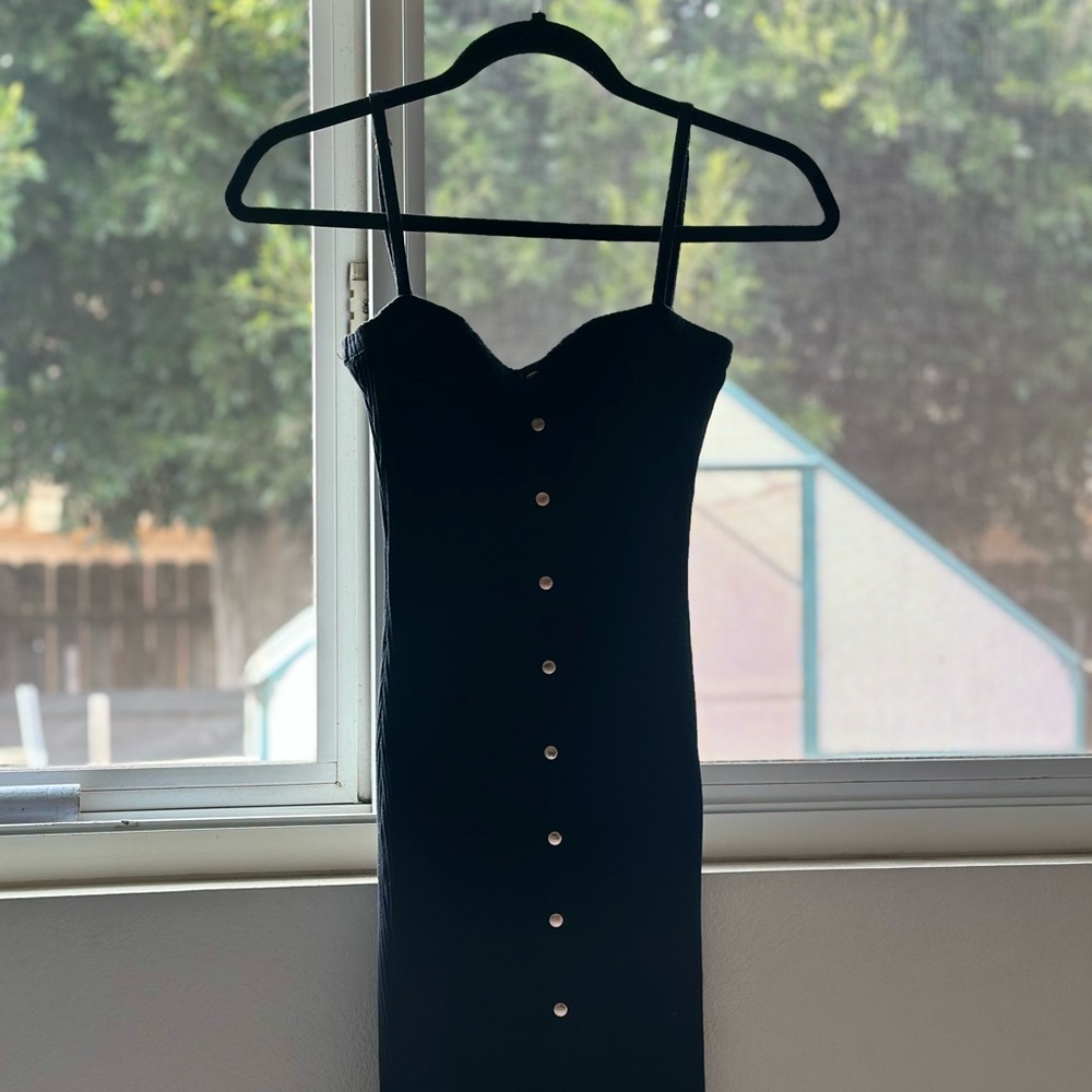 Deep Rich Navy Blue Sheath Dress with Sweetheart Neckline for Cocktail